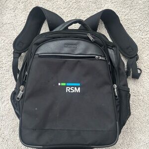 Kenneth Cole Black Backpack